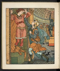 Illustration zur Geschichte Prinzessin Belle étoile.