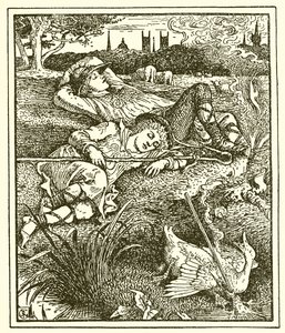 Die bemerkenswerte Rakete von Walter Crane