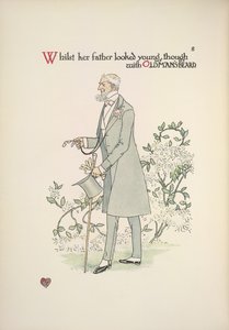 Der Vater der Braut im Morgenanzug von Walter Crane
