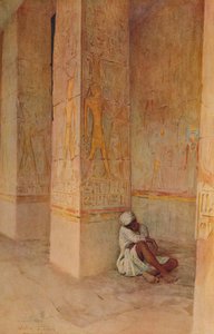 Die Geburtskolonnade im Tempel von Hatschepsut