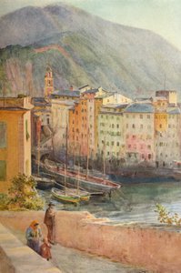 Der Hafen von Camogli, ca. 1910, 1912