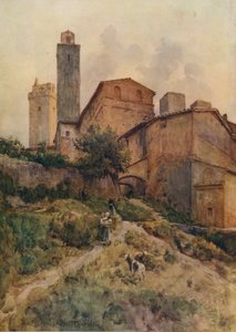 Via Capassi, San Gimignano, ca. 1900
