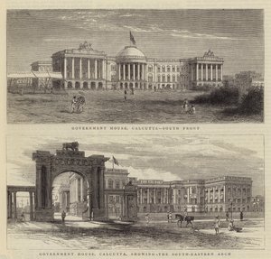 Regierungshaus, Kalkutta von Walter Granville Smith