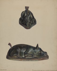 Pa. Deutscher Kuchenform von Walter Hochstrasser