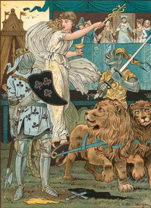 Eine Dame hell und schön und von engelhafter Rasse