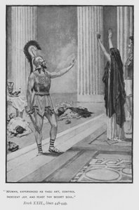 Illustration für Popes Odyssee von Homer