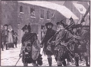 Rückzug der Highlander AD 1716