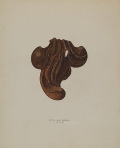 Ornamentales Eisenblatt, 1938