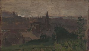 Ansicht von Dieppe mit Eglise du Pollet, ca. 1890