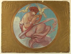 Venus (Entwurf für ein Wandgemälde)