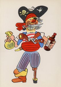 Figuren aus Kinderbüchern: Long John Silver