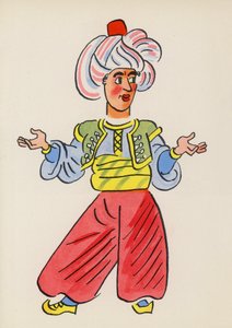Figuren aus Kinderbüchern: Sindbad der Seefahrer