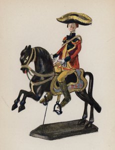 Altes Spielzeug gemalt von Walter Trier