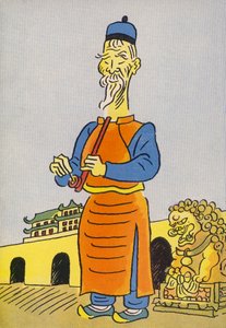 Walter Triers verrückte Kostüme: China von Walter Trier