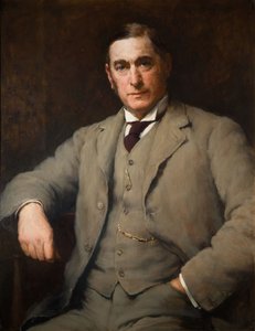Porträt von Stadtrat Charles Gabriel Beale, 1901 von Walter William Ouless