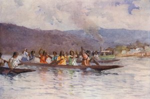 Neuseeland: Kanu-Rennen der Wahine auf dem Waikato
