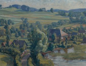 Atterseelandschaft bei Unterbuchberg