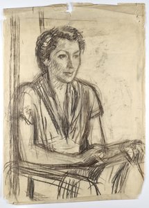 Bildnisstudie Frauke Lauterbach