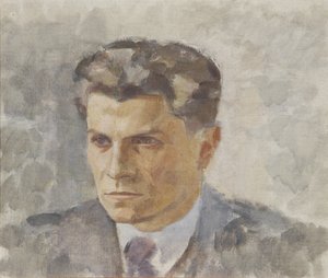 Herrenbildnis von Walther Gamerith