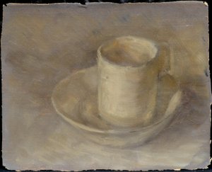 Tasse und Teller von Walther Gamerith