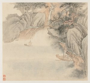 Album der Landschaften: Blatt 4, 1677