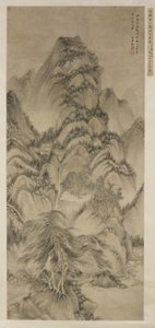 Landschaft nach Wang Meng