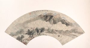 Landschaft, 19. Jahrhundert von Wang Tingru