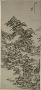 Landschaft nach Huang Gongwang
