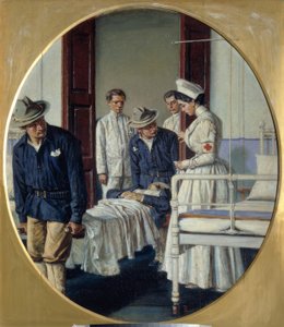 In einem Lazarett von Wassili W. Werestschagin