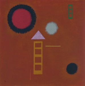 Beruhigt von Wassily Kandinsky