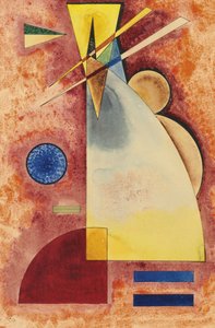 "Entrelacement" (Ineinander) Aquarell von Vassily Kandinsky von Wassily Kandinsky