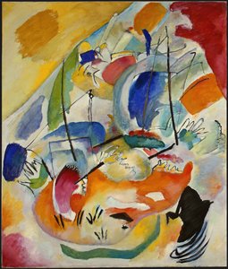 Improvisation 31, Seeschlacht - Gemälde von Wassily Kandinsky von Wassily Kandinsky