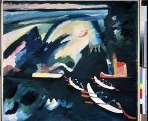 "Der See" Gemälde von Wassily Kandinsky