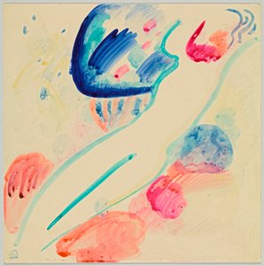 Liegender weiblicher Akt von Wassily Kandinsky