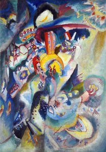 "Moskau II" Gemälde von Vassily Kandinsky von Wassily Kandinsky