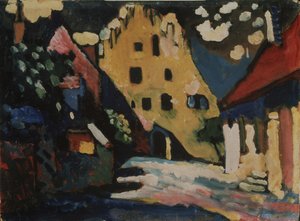 Murnau. Burghof, 1908