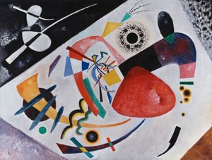 Roter Fleck II von Wassily Kandinsky