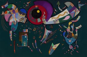 Rund um den Kreis von Wassily Kandinsky
