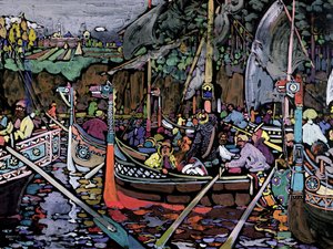Lied der Wolga, 1906