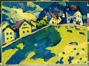 Sommerlandschaft von Wassily Kandinsky