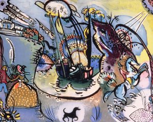 Der Hafen, 1916 von Wassily Kandinsky
