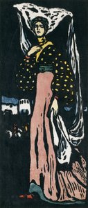 Die Nacht - Große Fassung von Wassily Kandinsky