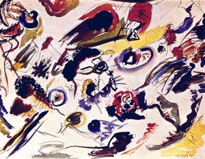 Das erste abstrakte Aquarell von Wassily Kandinsky