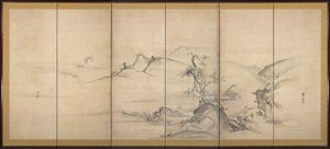 Acht Ansichten der Xiao- und Xiang-Flüsse, 1700er Jahre