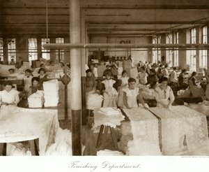 Thomas Adams Spitzenfabrik, Nottingham, Nottinghamshire, 1914 von Waterlow Bros and Layton Ltd