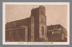 Borculo -- Nach dem Zyklon am 10. August 1925