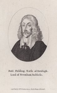 Basil Feilding, 2. Earl of Denbigh, englischer Diplomat, Politiker und Parlamentarischer Soldat im Bürgerkrieg (Stich) von Wenceslaus (after) Hollar