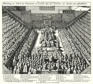 Prozess gegen Thomas Wentworth von Wenceslaus (after) Hollar