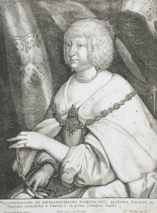 Althea Talbot, Lady Arundel von Wenceslaus Hollar