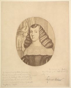 Catherine, Prinzessin von Portugal, 1661 von Wenceslaus Hollar